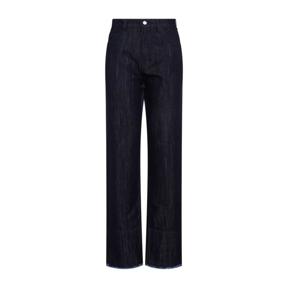 Victoria Beckham Cropped High Waist Tapered Jeans Women
